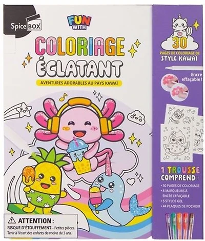 Coloriage éclatant