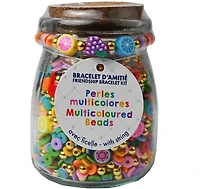 DIY Bead Jar Multicoloured