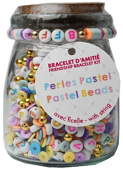 DIY Bead Jar Pastel