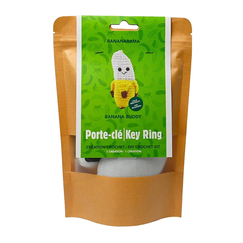 DIY Crochet Key Ring Kit – Banana