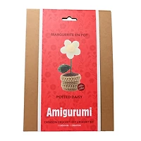 Kit diy crochet – tournesol en pot