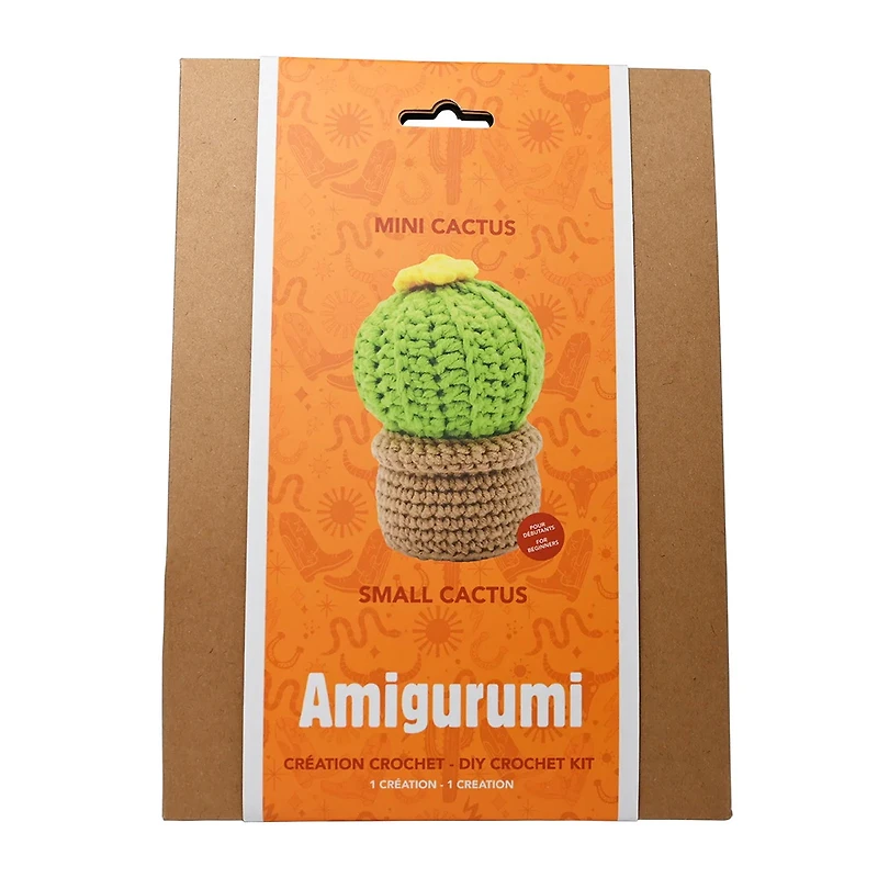 Kit diy crochet – mini cactus