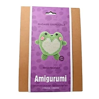 Kit diy crochet – petite grenouille