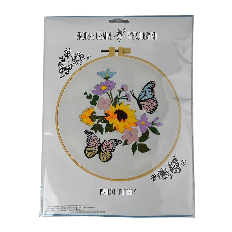Embroidery Kit – Butterfly