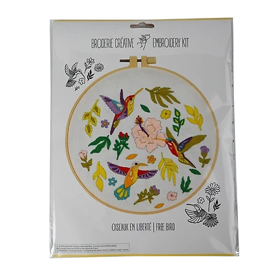 Embroidery Kit – Free Birds