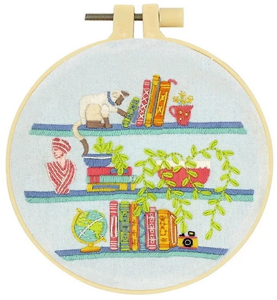 Book Lover Embroidery Kit