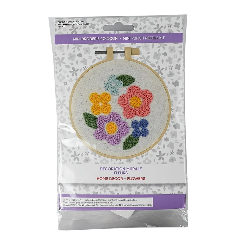 Mini Punch Needle Kit – Flower