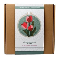 Home Décor Punch Needle Kit – Flower