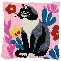 Ens. coussin punch needle chat