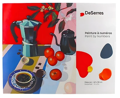 Peinture à numéros Déjeuner