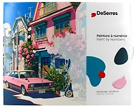 Peinture à numéros Voiture rose