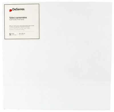 Canvas Board 12x12in- 5pcs