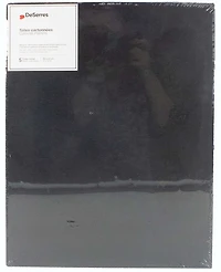 Ens.5 toiles cartonnées noires 12x16po