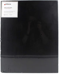 Ens.5 toiles cartonnées noires 14x18po