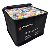 Set of 120 Dual-Tip Alcohol Markers
