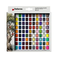 Watercolor Set – 90 Half-Pans