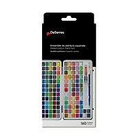 Ens. aquarelle - 160 demi-godets