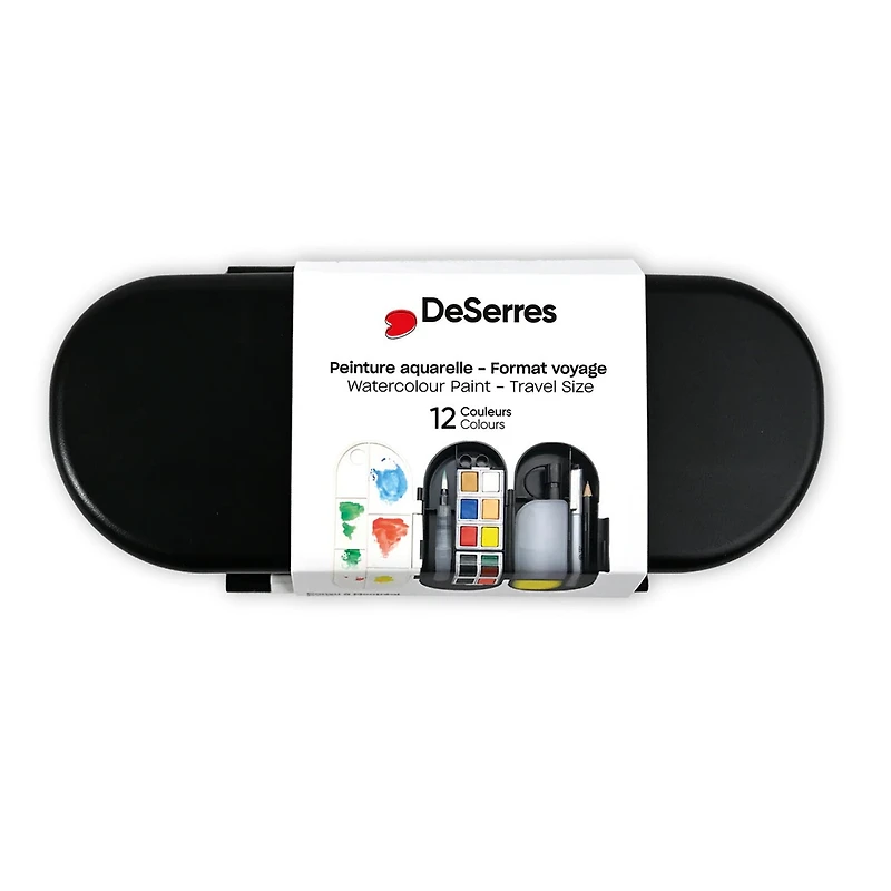 Travel Watercolor Set – 17 pcs