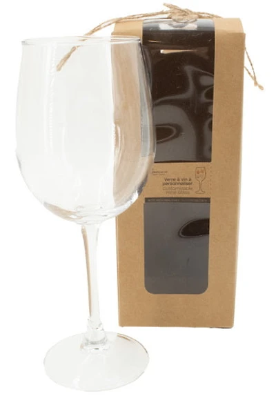 Verre à vin à personnaliser