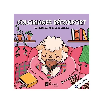 Coloriages réconfort - French Ed.