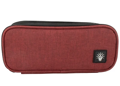 Pencil case 3 compartments - Red