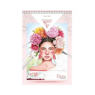 Multi-Technique Coloring Pad – 20 A4 Sheets – Women