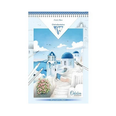 Multi-Technique Coloring Pad – 20 Sheets – Cities