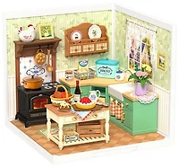 Mini maison à bricoler - Cuisine champêtre