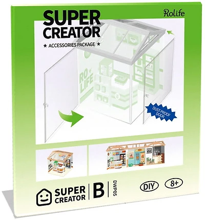 Dust-proof door for Mini House