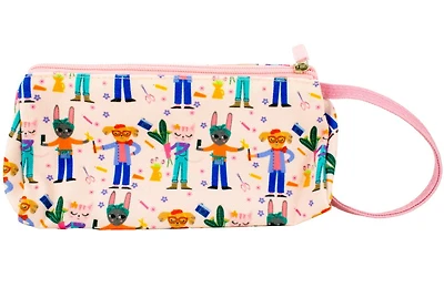 Pencil Case With Strap - Animals