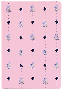 Grand cahier de note fleurs étoiles 160p