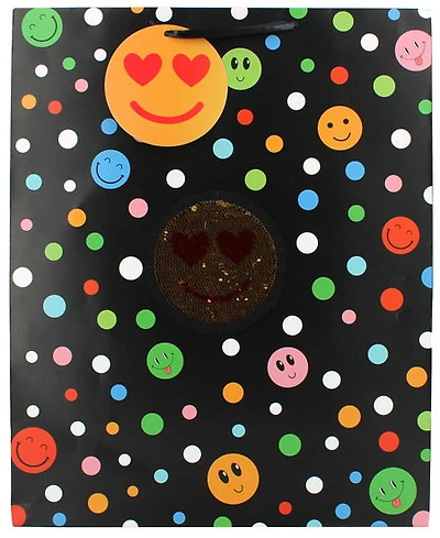 Gift Bag  XL Smiley Dots