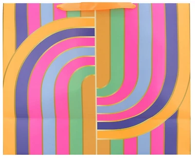 Gift Bag XL Colorful Stripes