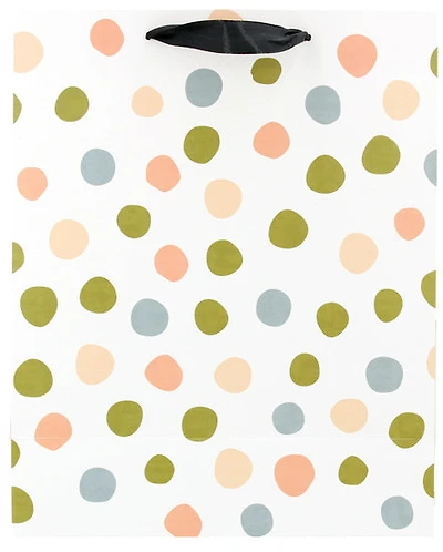 Gift Bag M Pink Dots