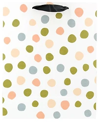Gift Bag M Pink Dots