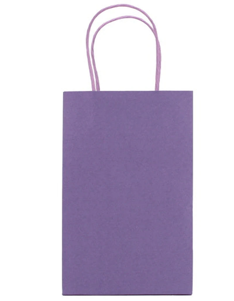 Gift Bag S Kraft Purple