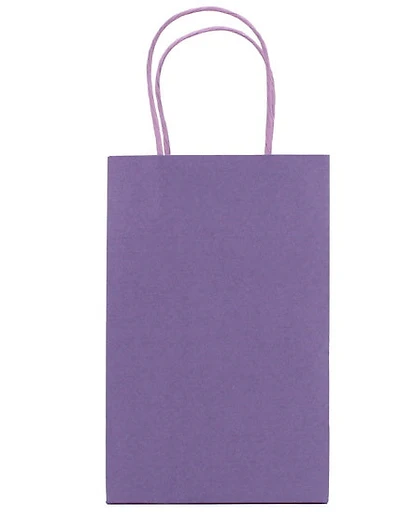 Gift Bag S Kraft Purple