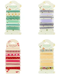 Ribbons decorative 6pcs - 4ass