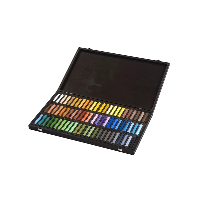 Wooden Box of 72 Pastels – Sky & Seasons