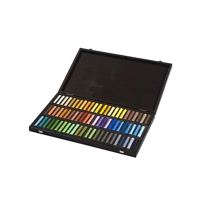 Wooden Box of 72 Pastels – Sky & Seasons