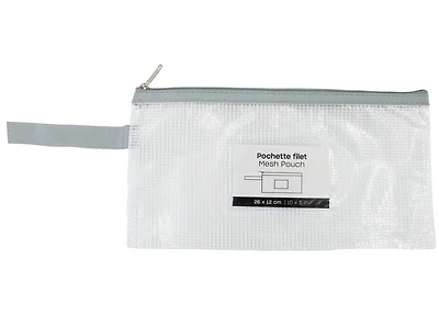 Pochette filet enveloppe - Gris
