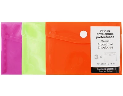 Set 3 Small Envelopes Translucent 3AS