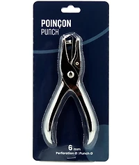 Poinçon en métal 1/4 po