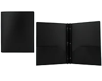Folder With Prongs 2 Pockets - Black