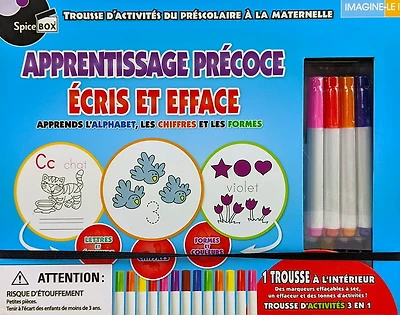 Apprentissage précoce : écris et efface