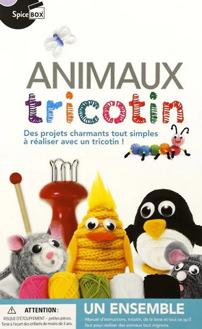 Animaux tricotin