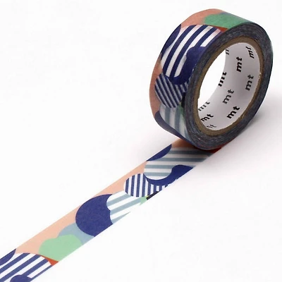 RUBAN WASHI MT 15MMX7M Tigre Nuage