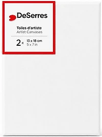 Ens. 2 Toiles de base 5x7x5/8 po