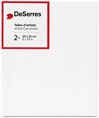 Basic Canvas 8x10x5/8 In - 2pcs