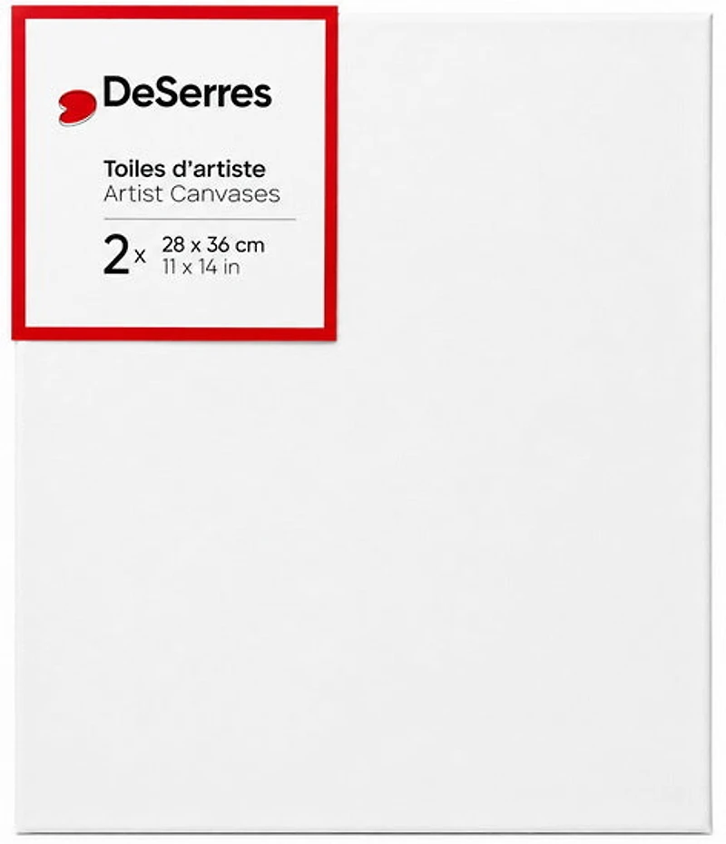 Basic Canvas 11x14x5/8 In - 2pcs